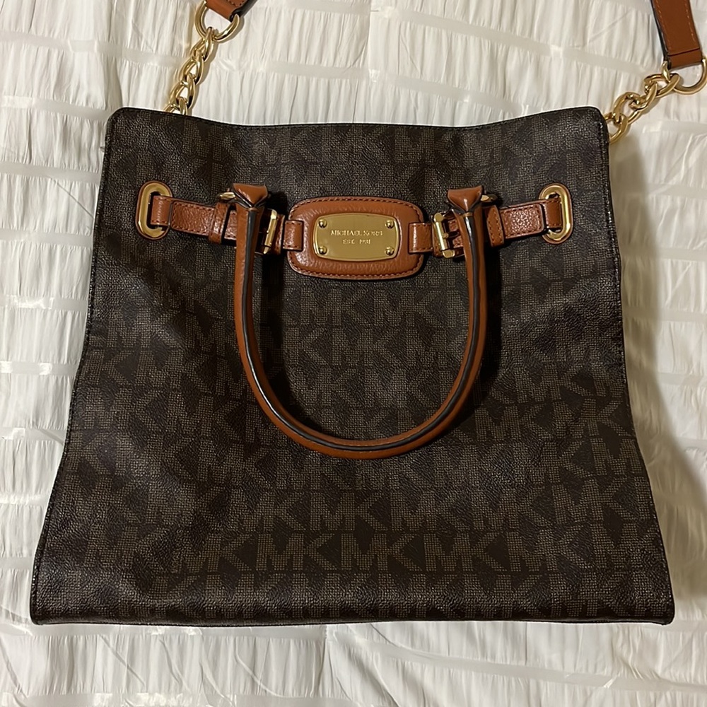 Michael Kors dark brown purse